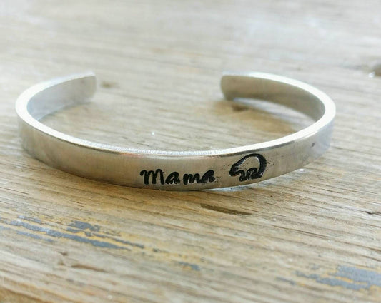 MAMA BEAR BRACELET - Mother's Day bracelet, Mother's Day Jewelry, Mother's Day gift, mama bear jewelry, mama bear bracelet, new mom gift