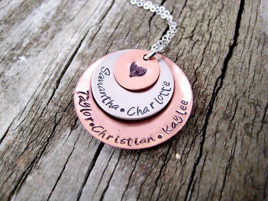 Necklace for Mom, Kids Names Necklace For Mom, Mom Necklace, Mom Jewelry, Jewelry for mom with kids names, personalized necklace for mom