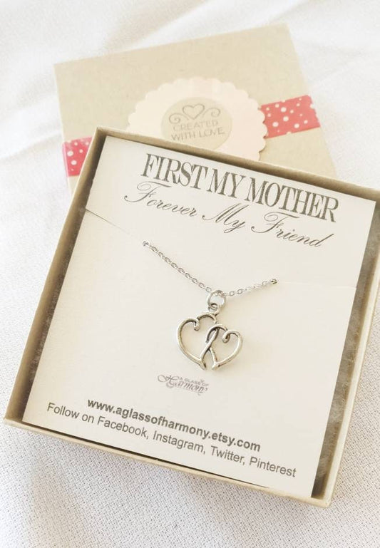 Necklace for Mom,  Mom Necklace, Jewelry for Mom, Necklace for Mom with Card, Gift For Mom, Gift for Mother's Day, Mother Daughter Gift