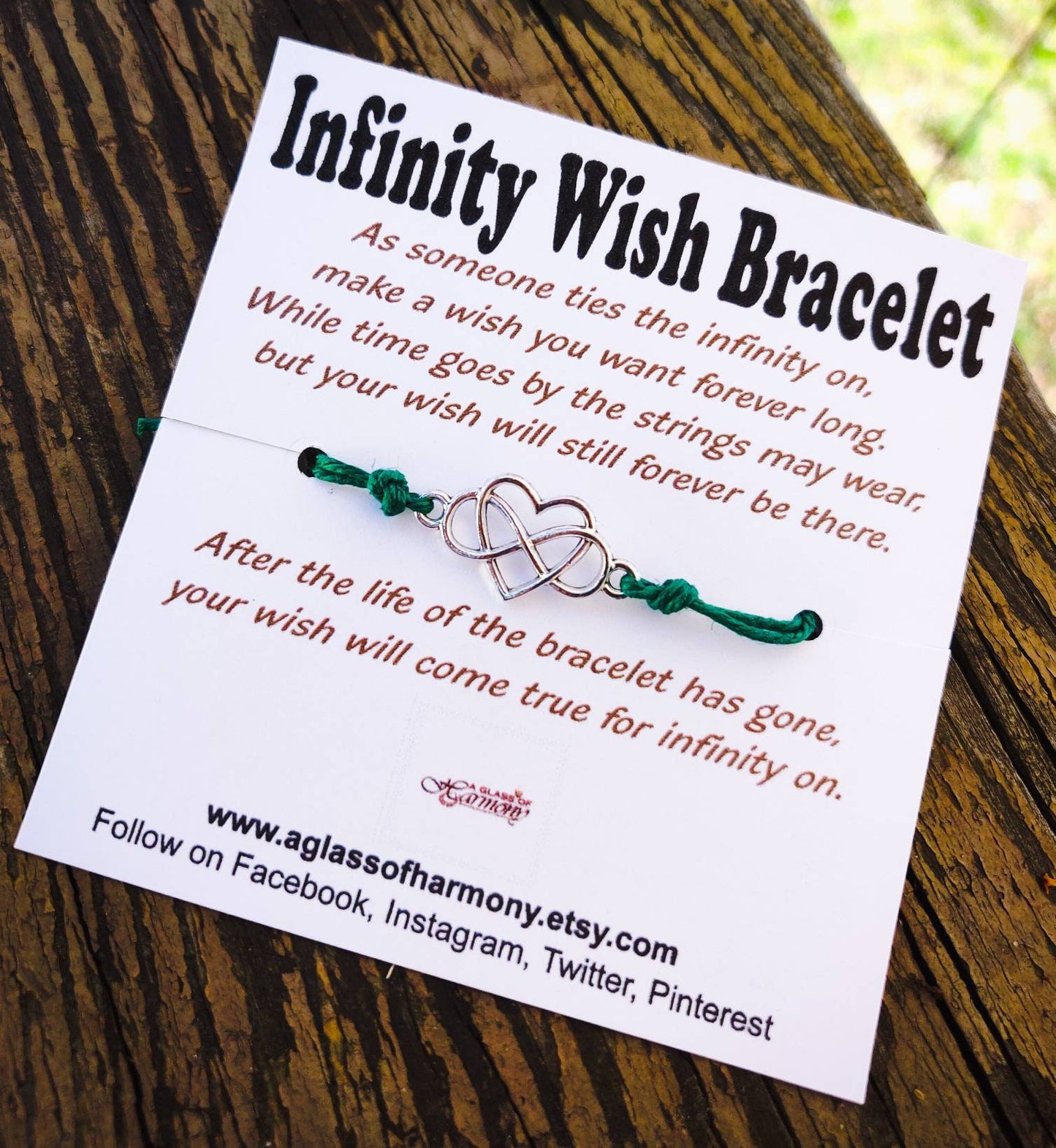 INFINITY WISH BRACELET - Birthday Gift, kids jewelry, teen jewelry, Easter Gift, Bracelet for kids, wish bracelet, Friend Gift