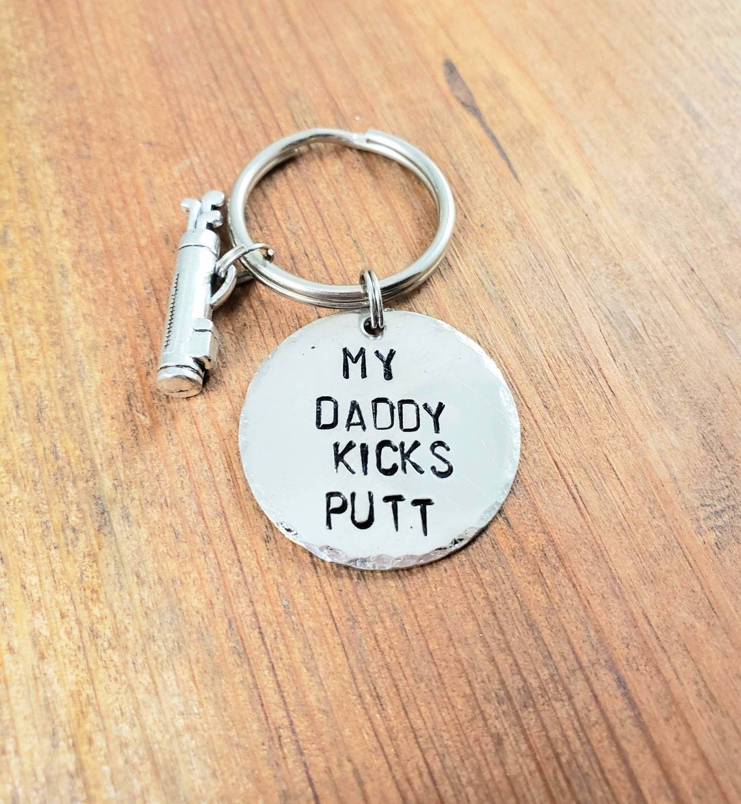 Keychain for Dad,  Golf Keychain, Golf Father's Day Gift, Golf Gift, Gift for Golfer, Gift for Dad, Golf Bag Tag