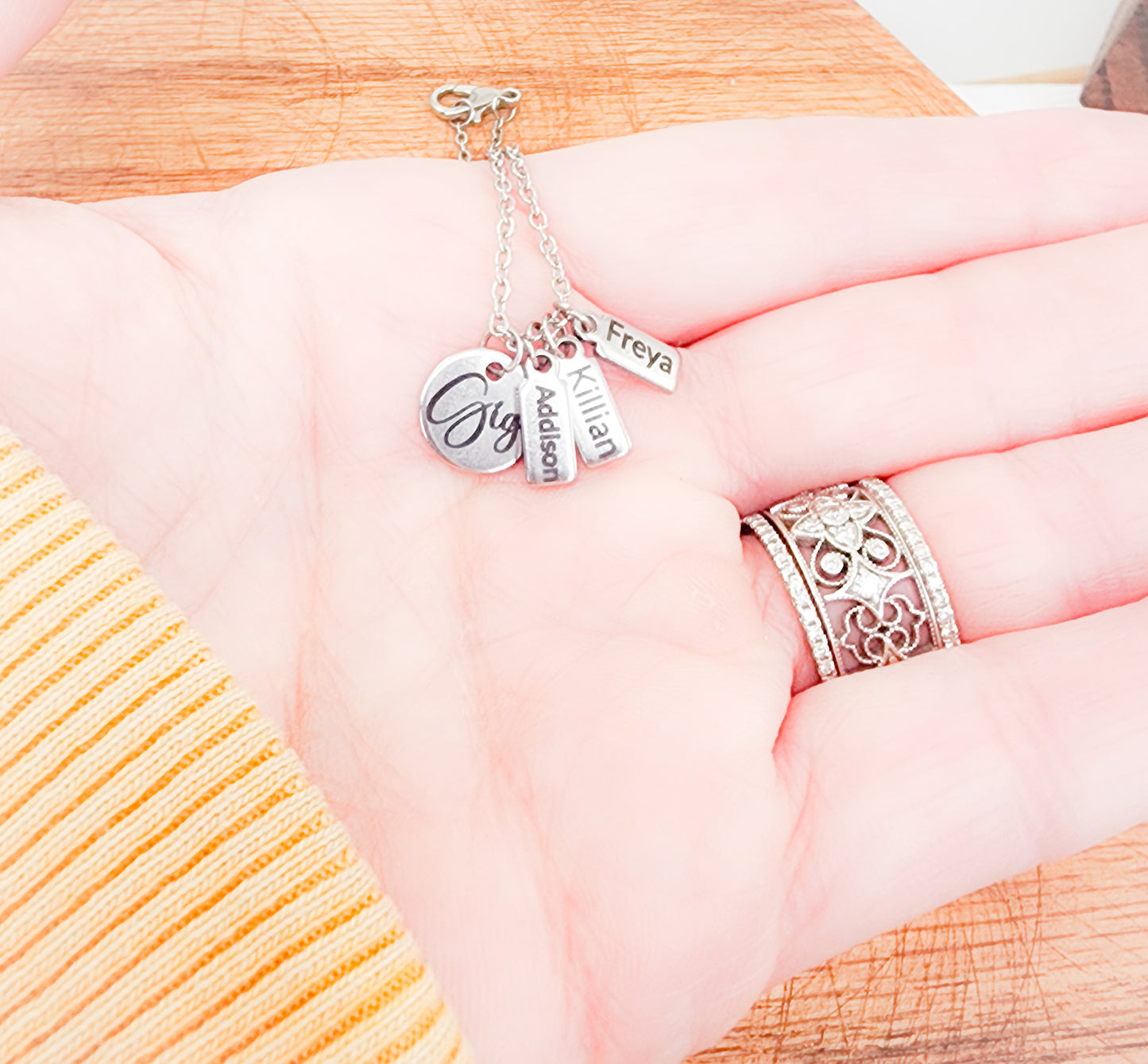 Personalized Mom Necklace, Necklace for Mom, Grandma Necklace, Necklace with Kids Names, Nana Necklace, Gigi Necklace