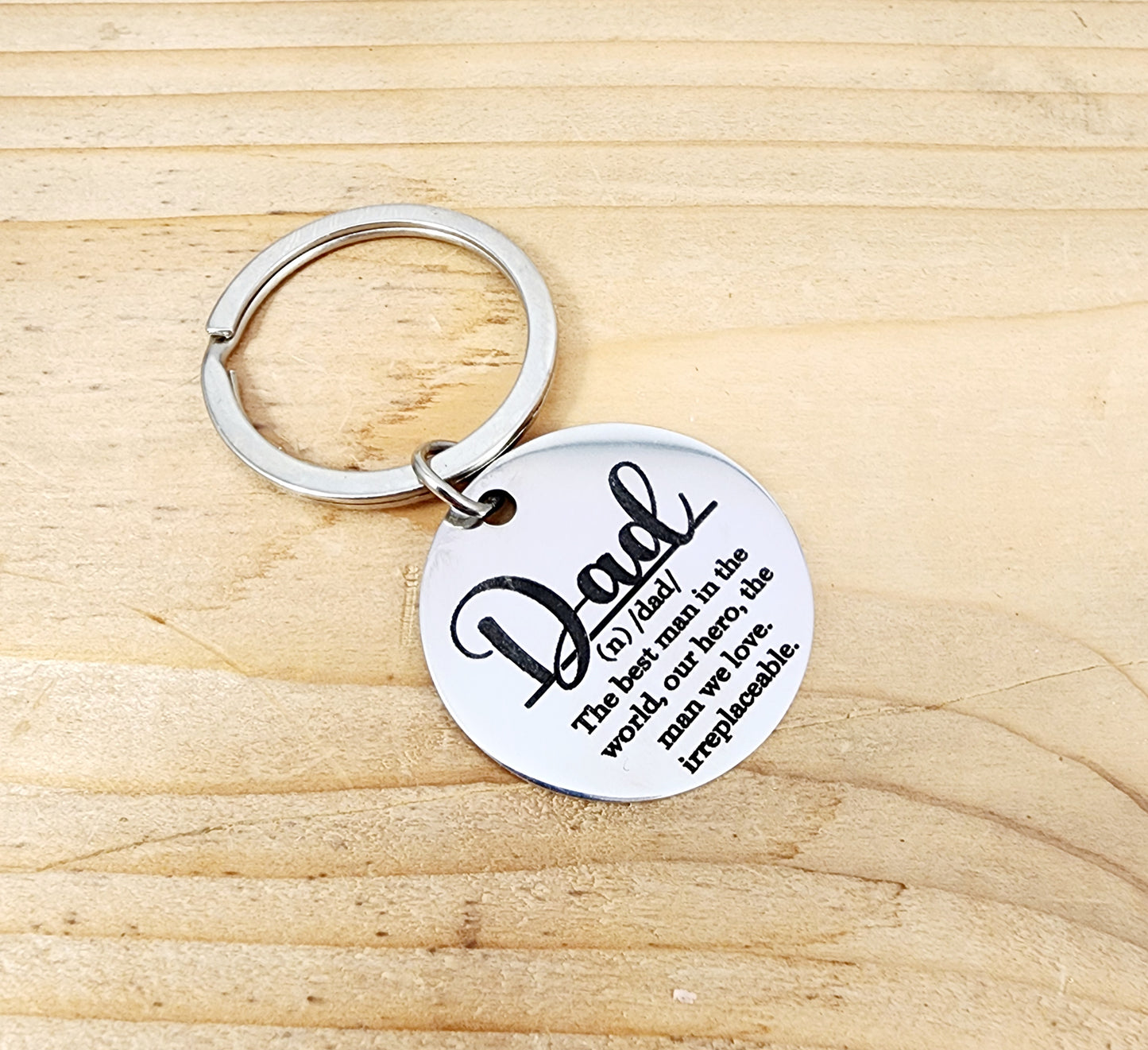 Keychain for Dad, Definition of a Dad Keychain, Dad Gift, Gift for Dad, Father's Day Keychain, Gift for Him