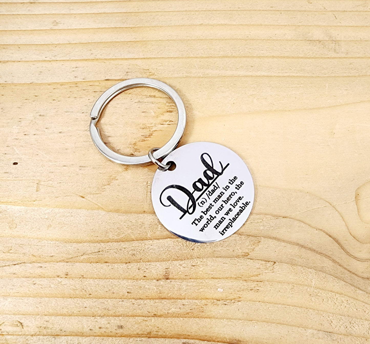 Keychain for Dad, Definition of a Dad Keychain, Dad Gift, Gift for Dad, Father's Day Keychain, Gift for Him