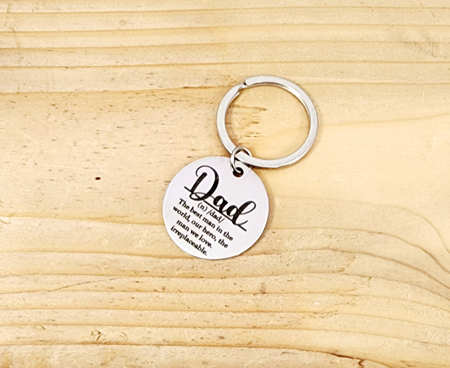 Keychain for Dad, Definition of a Dad Keychain, Dad Gift, Gift for Dad, Father's Day Keychain, Gift for Him