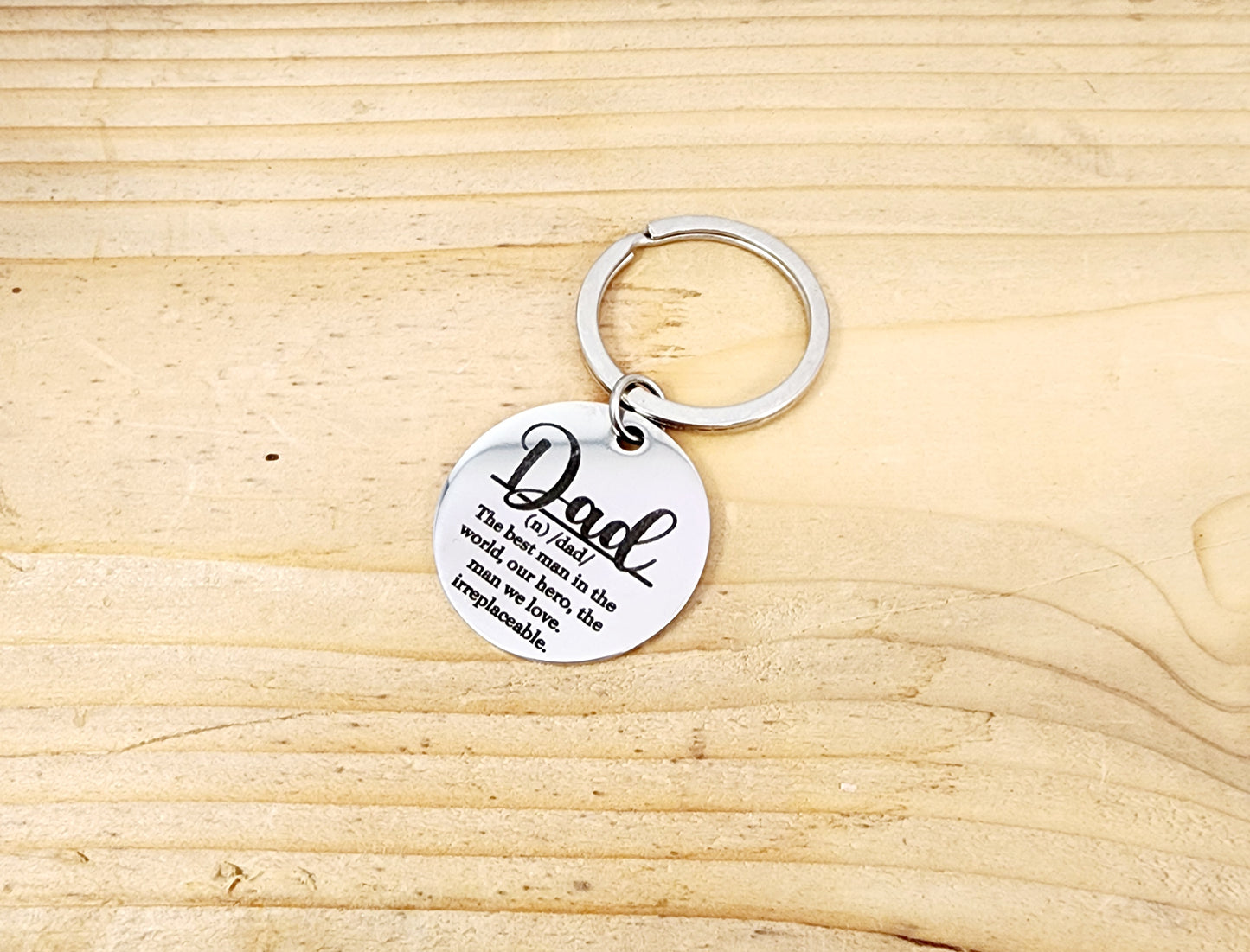Keychain for Dad, Definition of a Dad Keychain, Dad Gift, Gift for Dad, Father's Day Keychain, Gift for Him