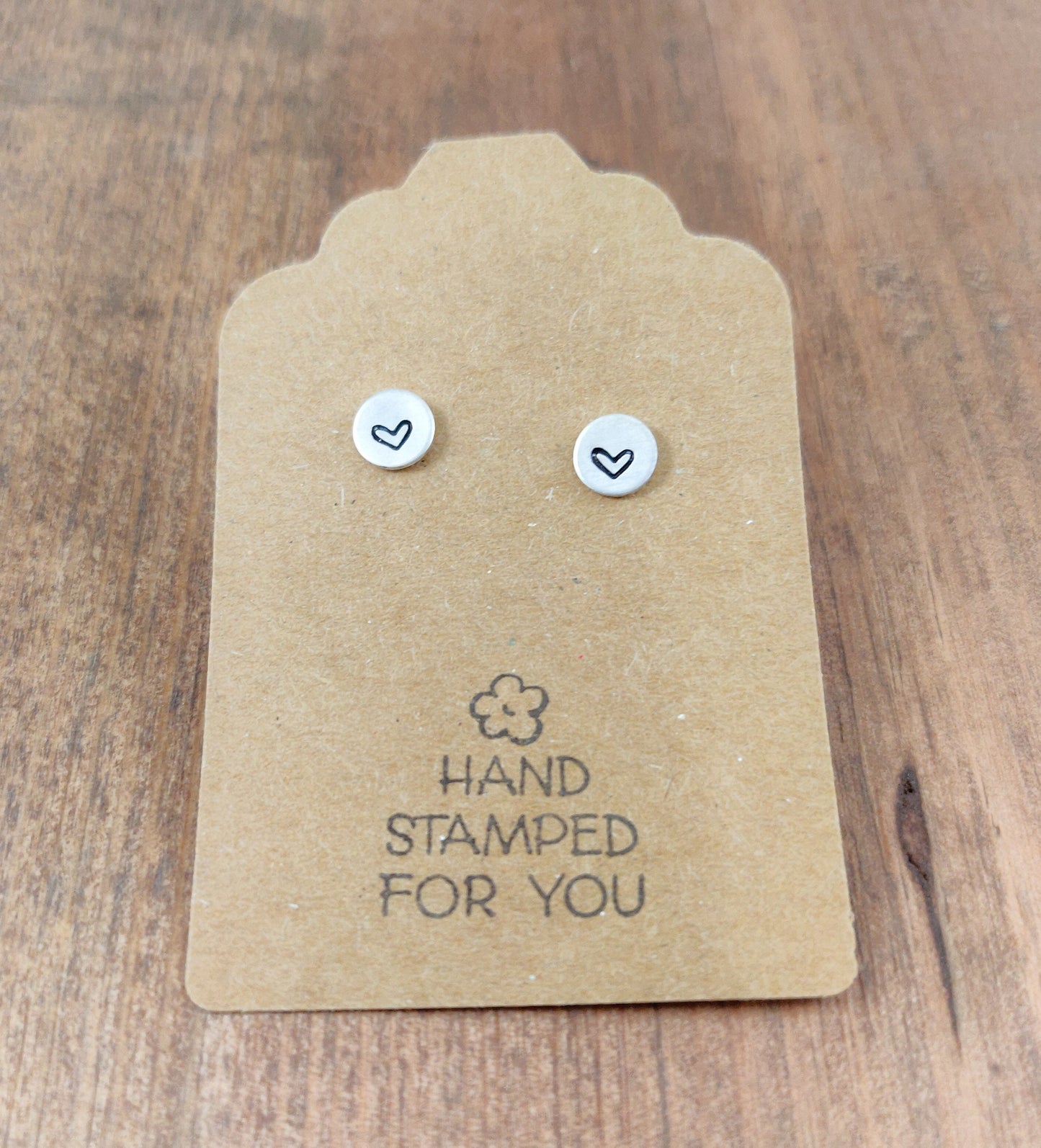 Silver Stud Earrings, Earrings, Small Earrings, Dainty Earrings, Easter Gift, Heart Earrings, Small Silver Earrings