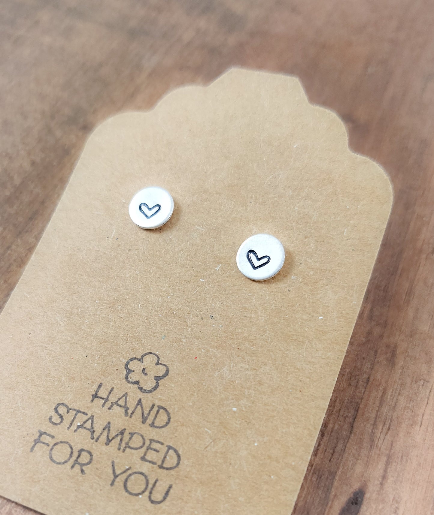 Silver Stud Earrings, Earrings, Small Earrings, Dainty Earrings, Easter Gift, Heart Earrings, Small Silver Earrings